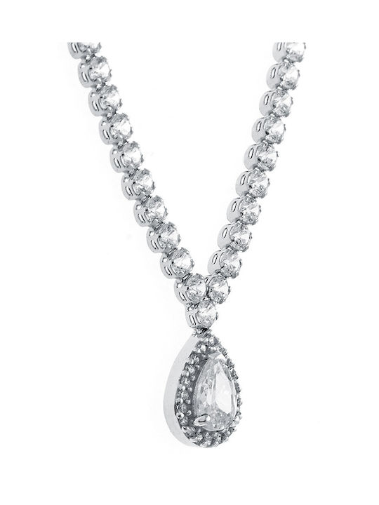 Senzio Belibasakis Necklace with Zircon