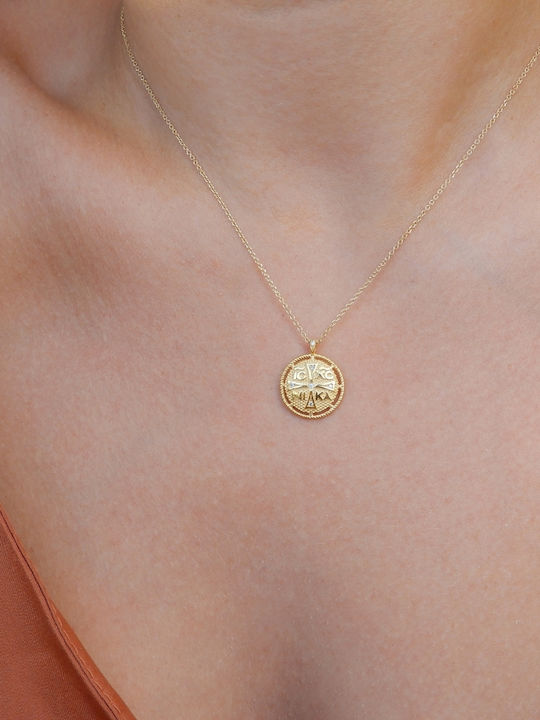 Art d or Halskette Konstantin Talisman aus 9K Gold Art d or Halskette Konstantin Talisman aus 9K Gold