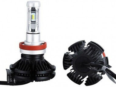 Set aus 2 LED H8 H9 H11 Canbus 50W 12.000 Lm 12V-24V
