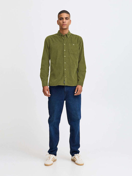 Blend Men's Shirt Corduroy Green