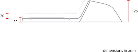 Moto Discovery Σέλα Μοτοσυκλέτας SCR3FC-BROWN-MD