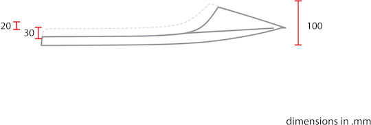 Moto Discovery Σέλα Μοτοσυκλέτας SCR4FC-BLACK-MD