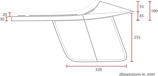 Moto Discovery Седалка за мотоциклет SCR4.1-BLACK-MD