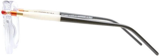 Kuboraum Rame Ochelari Pentru Femei Acetat Transparent Structură Scheletică Fluture P7 CR