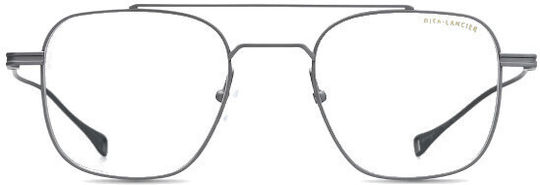 Dita Herren Metallisches Brillengestell aus Titanium Grau DLX118-03-50