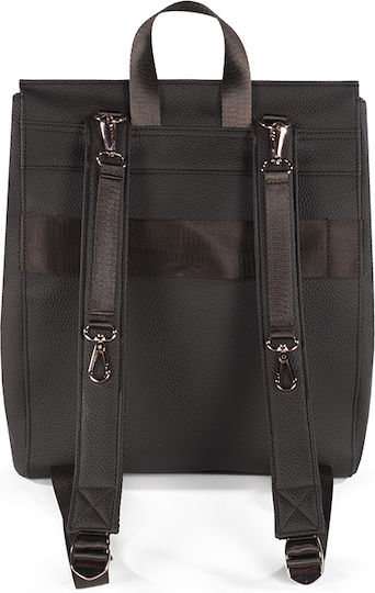 Walking Mum Backpack Diaper Bag London Pasito A Pasito Brown 32x37x15cm