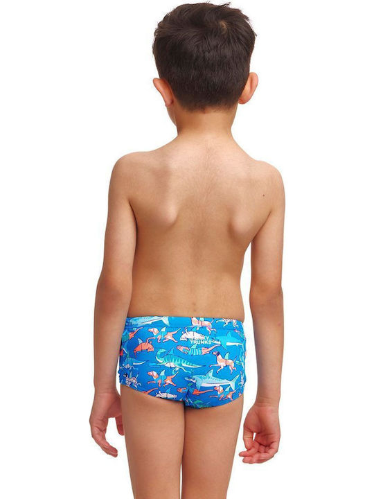 Funky Trunks Fin Swimming Kinder Badeanzug Badeslips Blue Funky Trunks Fin Swimming Kinder Badeanzug Badeslips Blue