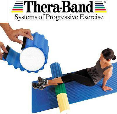 Thera-Band Κύλινδρος Μασάζ Λευκός 30cm