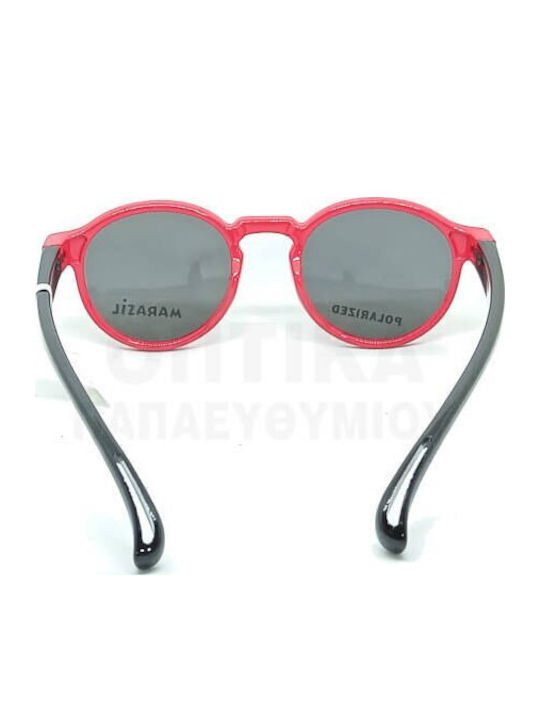 Marasil Παιδικά Γυαλιά Ηλίου με Polarized Φακό Κόκκινα