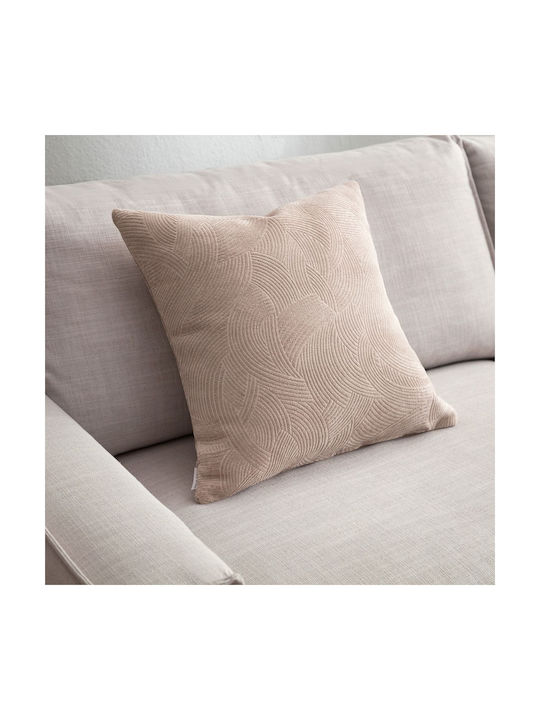 Gofis Home Decorative Pillow Case Nimbus Shell Beige 447/47 50x50cm.