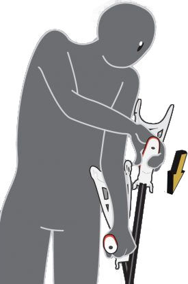 FDI Forearm Crutches FDI Forearm Crutches Achselkrücken Weiß 86064