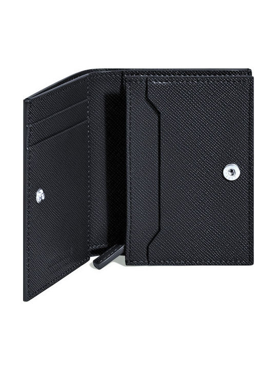 Leather Men's Wallet Black