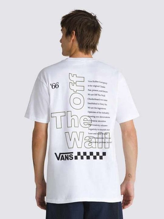 Vans Men's Short Sleeve T-shirt White