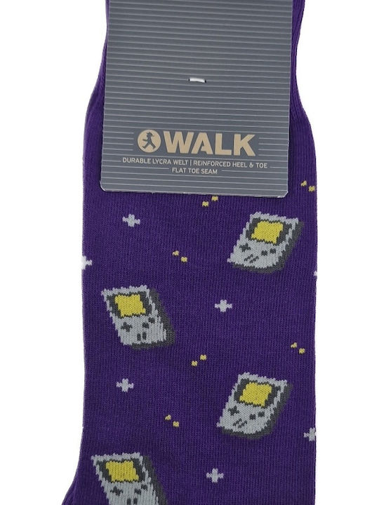 Walk Game Boy Ανδρικές Κάλτσες Μωβ