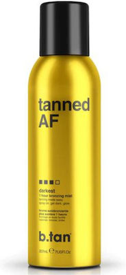 B.tan Tanned Af Bronzing Mist Spray + Glove