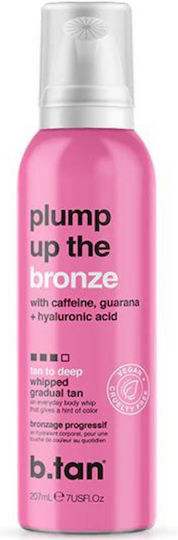 B.tan Plump Up Bronze Bronzing Mousse + Glove
