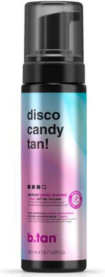 B.Tan Disco Candy + Mitt Selbstbräuner Mousse Körper 200ml