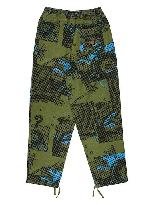 Santa Cruz Men's Trousers in Loose Fit Multicolour