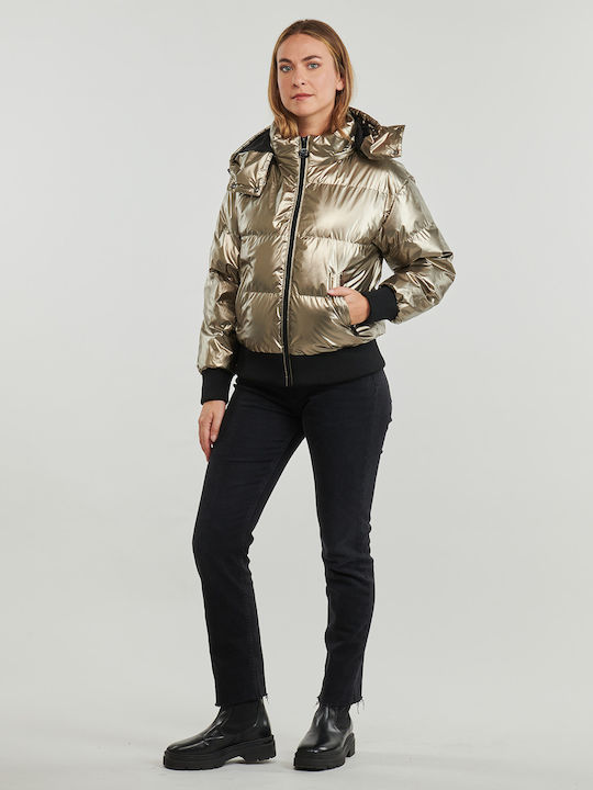 Guess Jacket Puffer Metallic