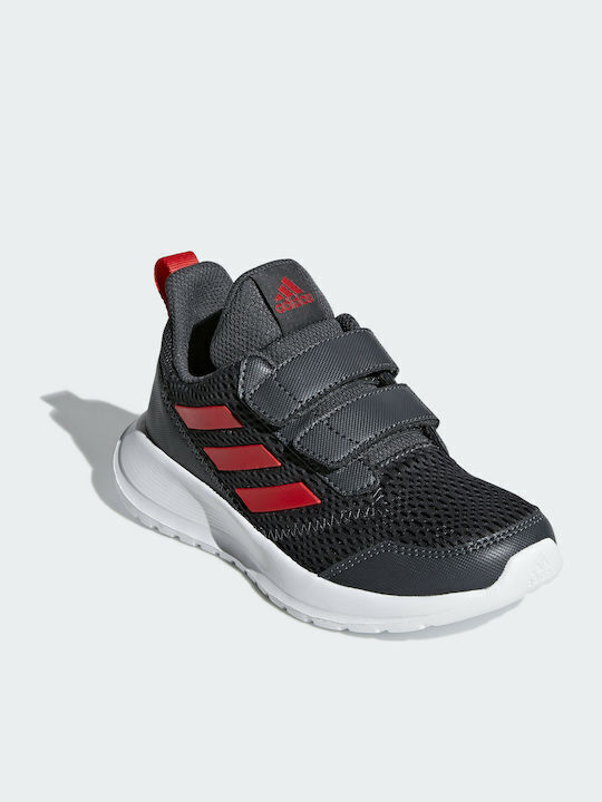 adidas Altarun Altarun Kids Sports Shoes Running with Hoop & Loop Closure Grey Six / Active Red / Cloud White