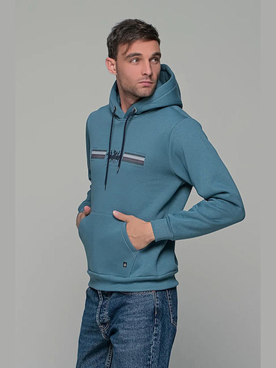 Everbest Men's Sweatshirt with Hood Raf Blue