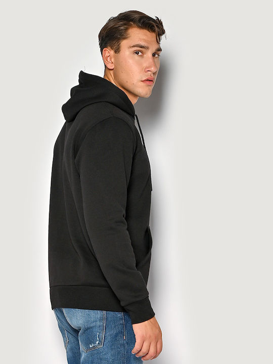 Sweatshirt with Hood Black