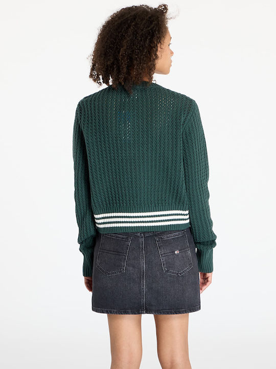 Knit Cardigan Дамска плетена жилетка Mineral Green