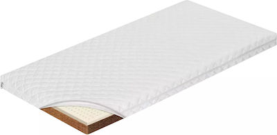 Greco Strom Crib Mattress Ερατώ with Coconut Fiber & Latex 70x140cm