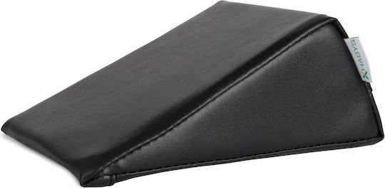 Habys Μαξιλάρι Σφήνα 20x15x10cm σε Μαύρο χρώμα