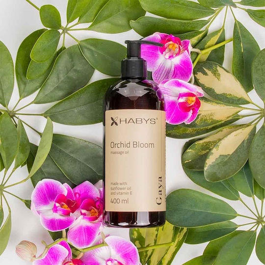 Orchid Bloom Massage Oil 400 Ml Gaya Habys