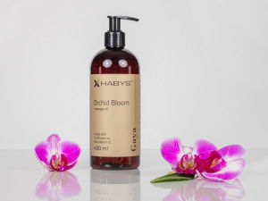Orchid Bloom Massage Oil 400 Ml Gaya Habys
