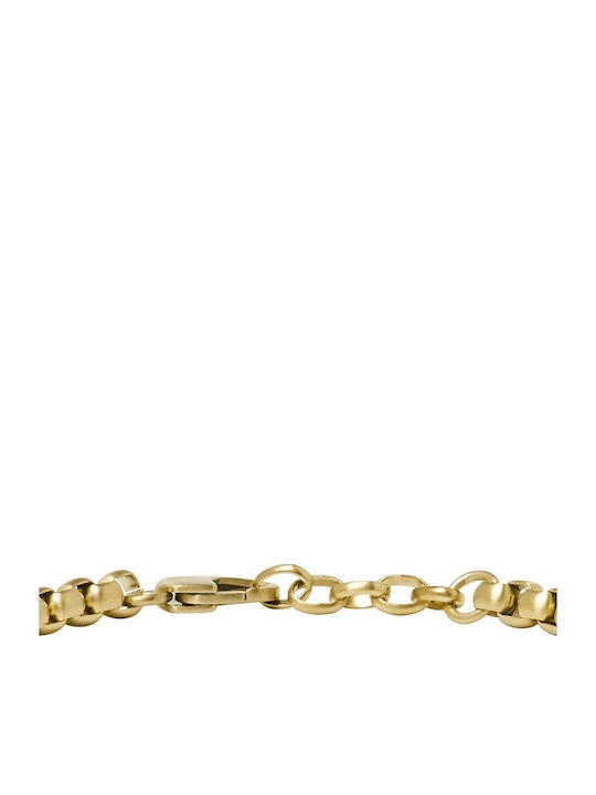 Brățară pentru bărbați Fossil Steel Tiger Eye Jf04570710