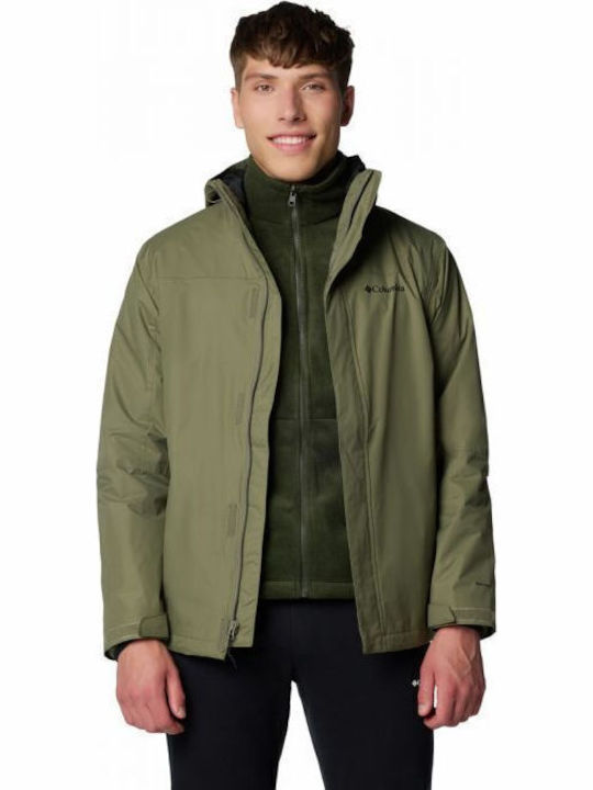 Tunnel Falls 3 in 1 Winter Jacket Waterproof Stone Green