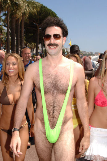 Borat Hot Green Bikini Underwear Man
