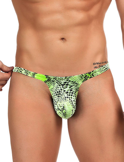 Kinksters Ανδρικό Sexy String Πράσινο