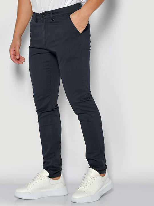 Παντελόνι Chino Ελαστικό σε Slim Εφαρμογή Marine