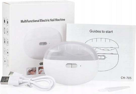 Automatic Travel Nail Clipper Grinder Polisher Grinding Usb