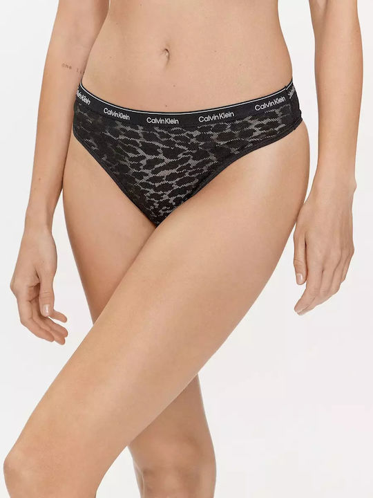 Calvin Klein Femei Brazilia 3Pack cu Dantelă Multi