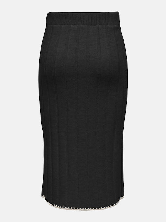 Ψηλόμεση Midi Φούστα Black