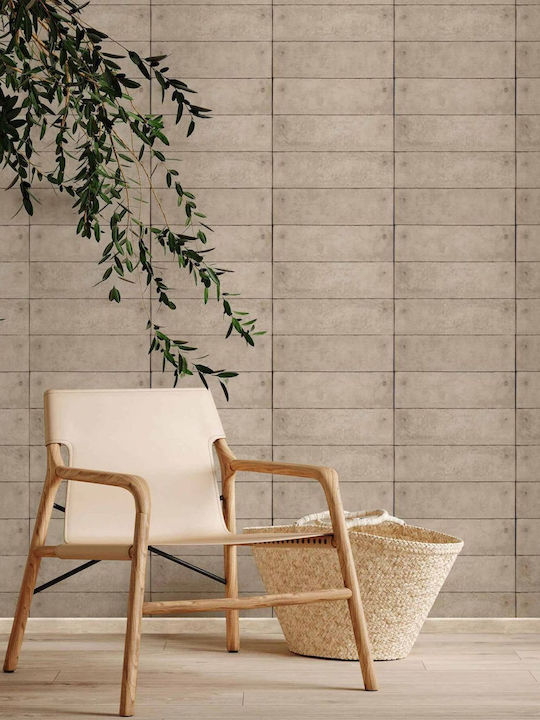 Wall Wallpaper Wall Brick concrete brick Grey 34859 53cm x 10m