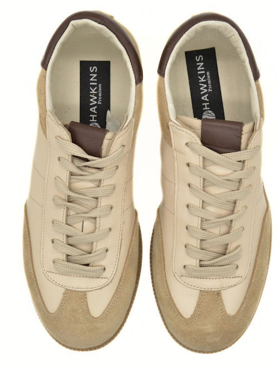 Hawkins Premium Γυναικεία Sneakers Μπεζ