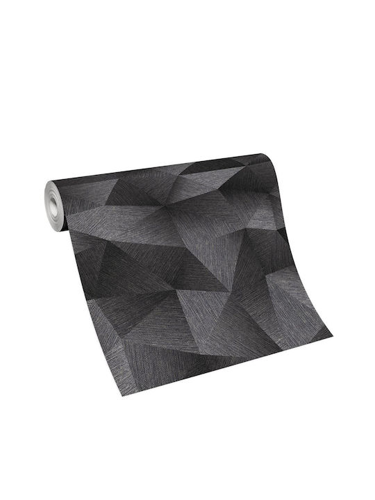 Wallpaper Wallpaper Triangles 3D Effect Black 1021645 0,53cm x 10m