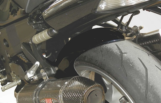 Moto Discovery Motorcycle Rear Wheel Fender for Kawasaki ZZR 1400 Black 1pcs