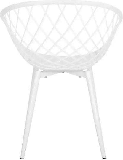 Ariadne Stühle Speisesaal White 4Stück 62x54x81cm