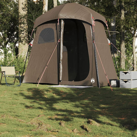 vidaXL Σκηνή Camping Τουαλέτας Καφέ