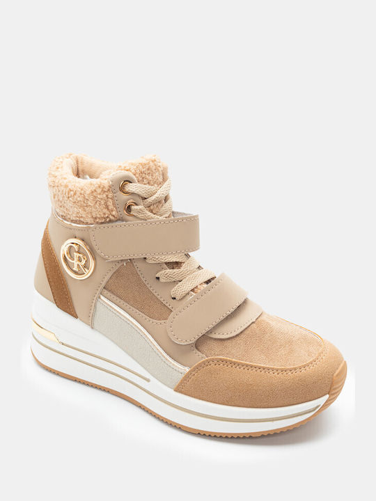 Luigi Femei Sneakers Beige-dark