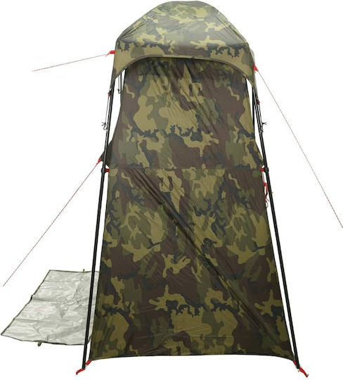 vidaXL Campingzelt Grün für 1 Person 256x136x225cm
