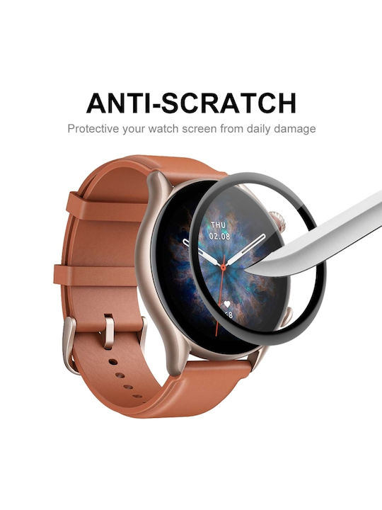3d Full Coverage Soft Screen Protector pentru Amazfit GTR 3 Pro 1buc SYA001786701