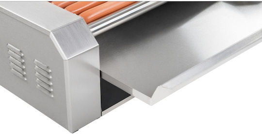 Roller Grill Lid Hot Dog Warmer 7 Rollers