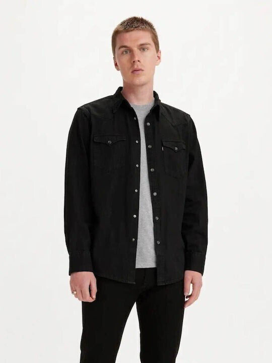 Levi's Barstow Western Standard Cămașă Bărbătească Cu mânecă lungă Black